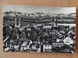 Zürich von Urania aus - 1944