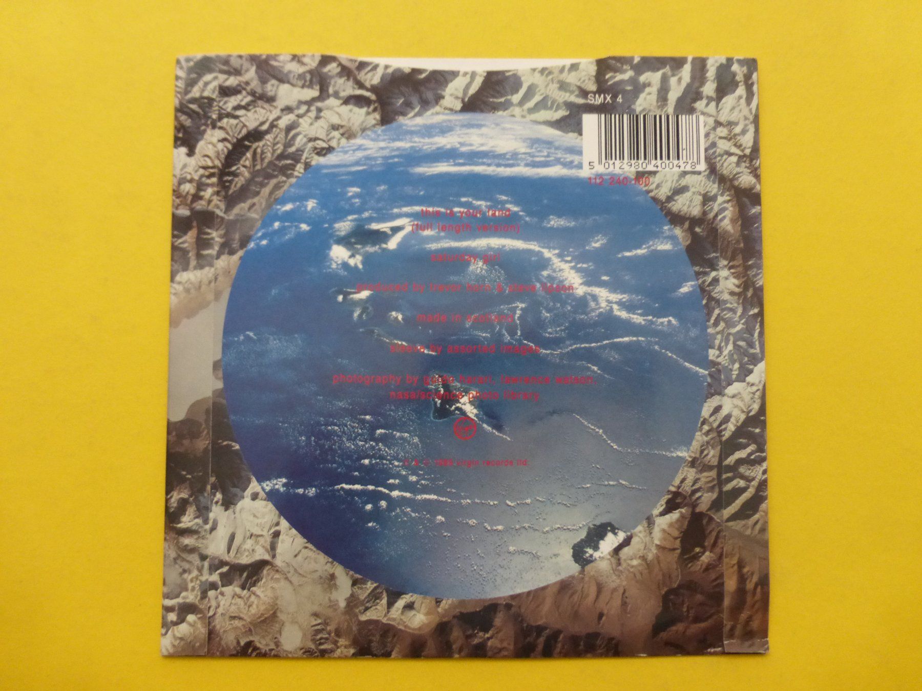 Dischi in vinile: Simple Minds – This Is Your Land – Usato da Zürich venduto da Swiss57 1