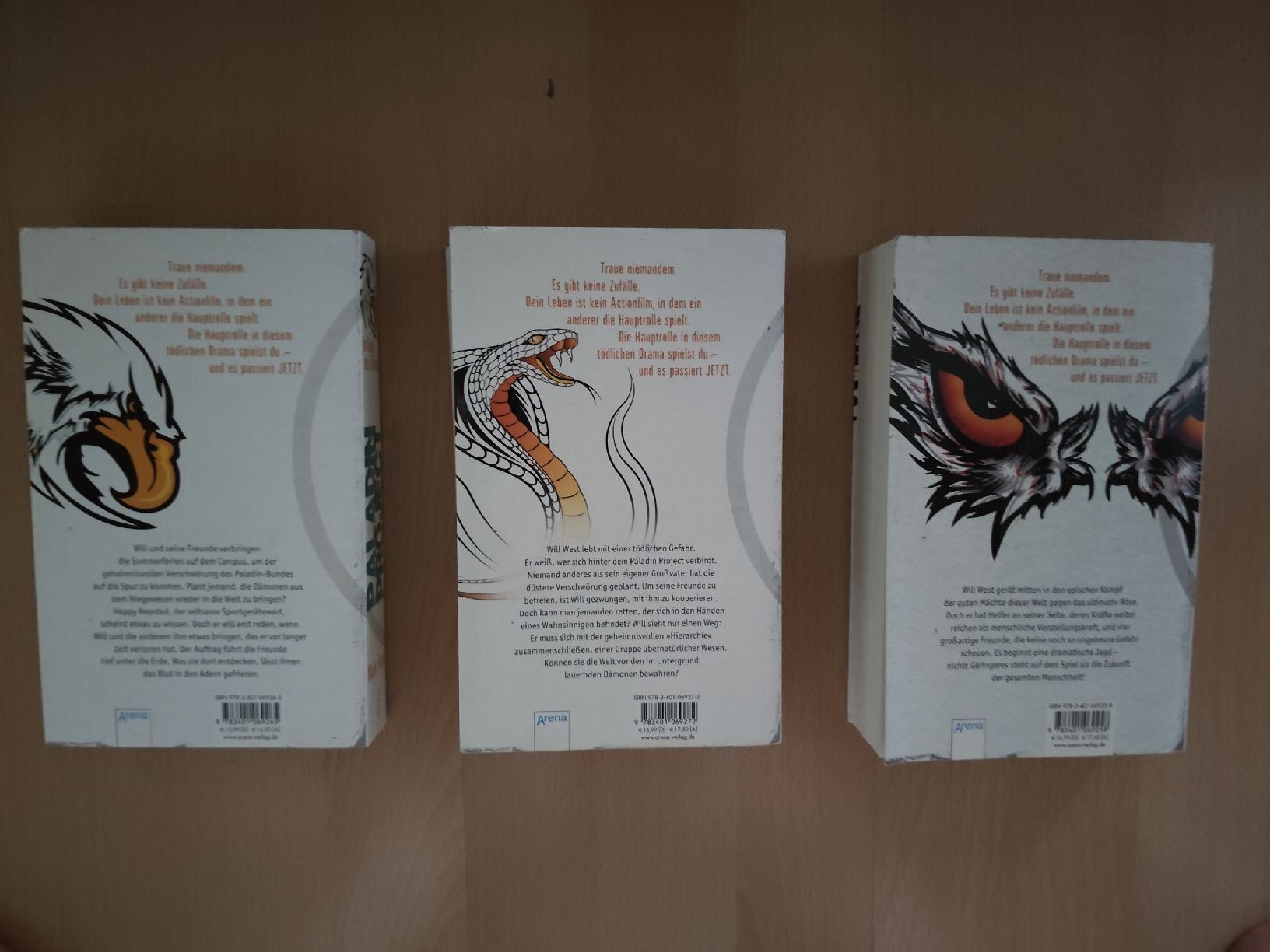 Bücher: Paladin Project Trilogy – Neu (gemäss Beschreibung) aus Winistorf von cor_pnv2 1