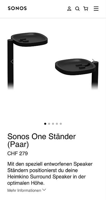 Supporti a parete: SONOS Ständer (neu) – Usato da Hofstetten SO venduto da Katharina_Nina_Nina 4