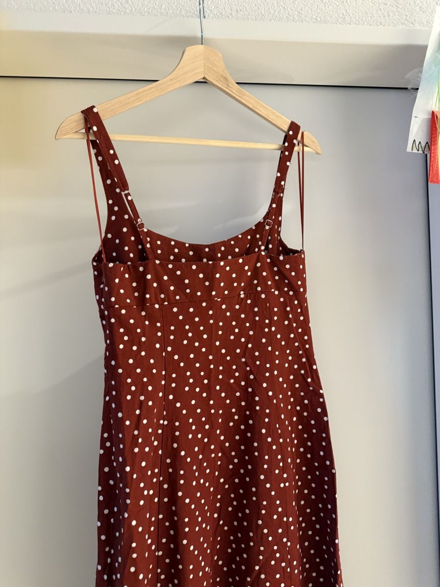 Zara Vestiti: Zara Kleid, Grösse S, Rot mit Pünktli – Nuovo (secondo la descrizione) da Volketswil venduto da habibeoez 2