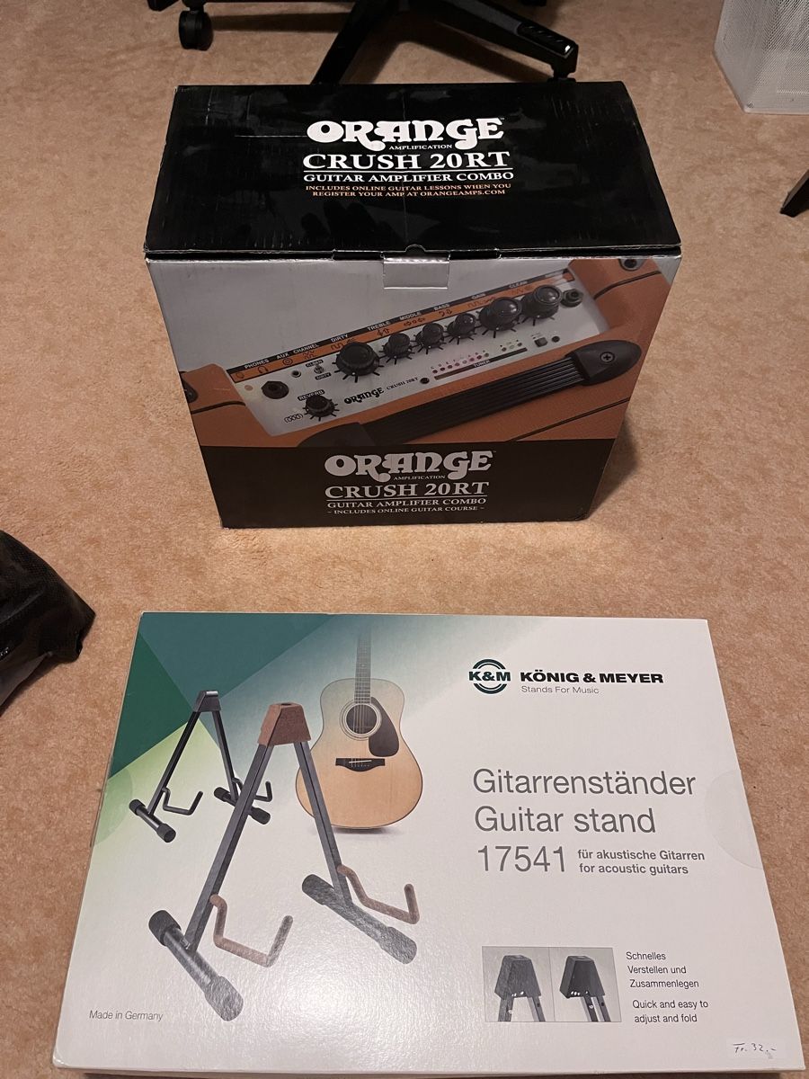 Strumenti musicali: Gitaren komplett set – Nuovo (secondo la descrizione) da Rapperswil BE venduto da blackwaterswiss 2