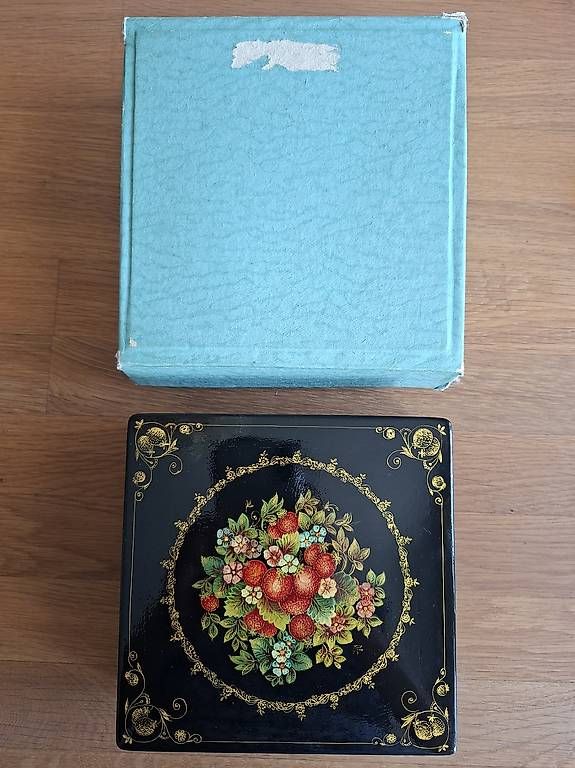 Portagioie: Russische Lackdosen aus Mstera – Usato da Wabern venduto da amo_pp26 3