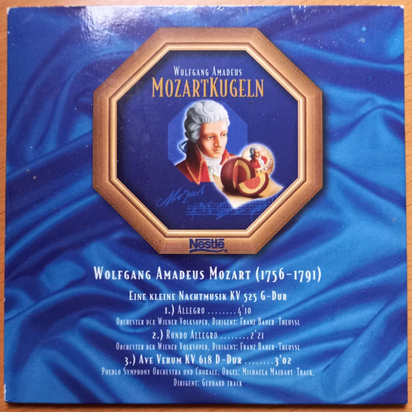 CDs: CD -  Mozartkugeln - Mozart/Strauss – Gebraucht aus Niederuzwil von lubimaja