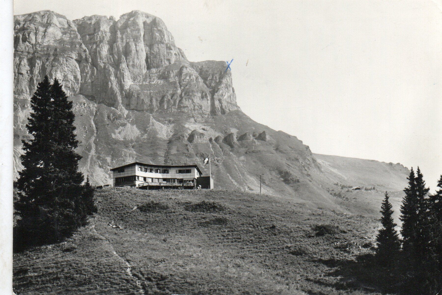 Ansichtskarten: Braunwald - Ortstockhaus – Gebraucht aus Melano von pisonsdro