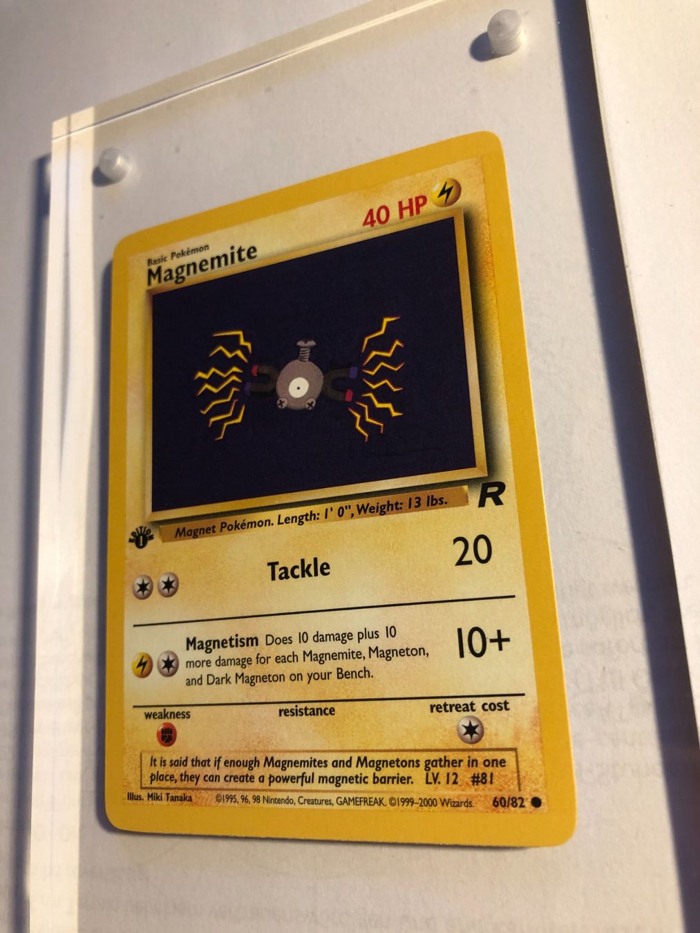 Carte collezionabili: Magnemite 1st Team Rocket - MINT - ab 1.- – Usato da Giubiasco venduto da dan_pr8b 2