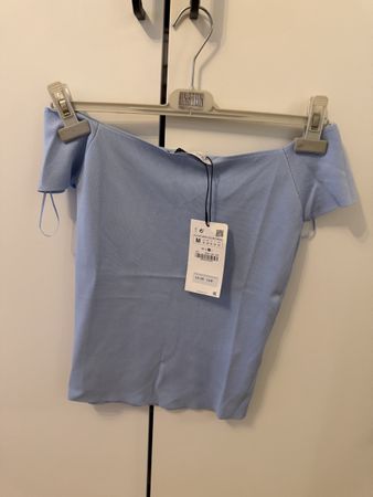 ZARA schulterfreies Shirt (Grösse M - neu - nie getragen)