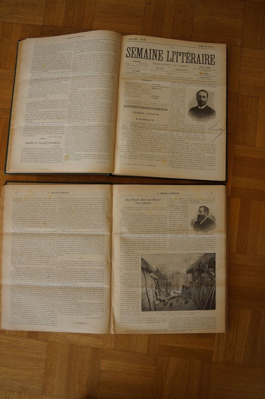 Bücher: La Semaine littéraire 1897&1898 complet – Gebraucht aus Ebikon von altiplano 2