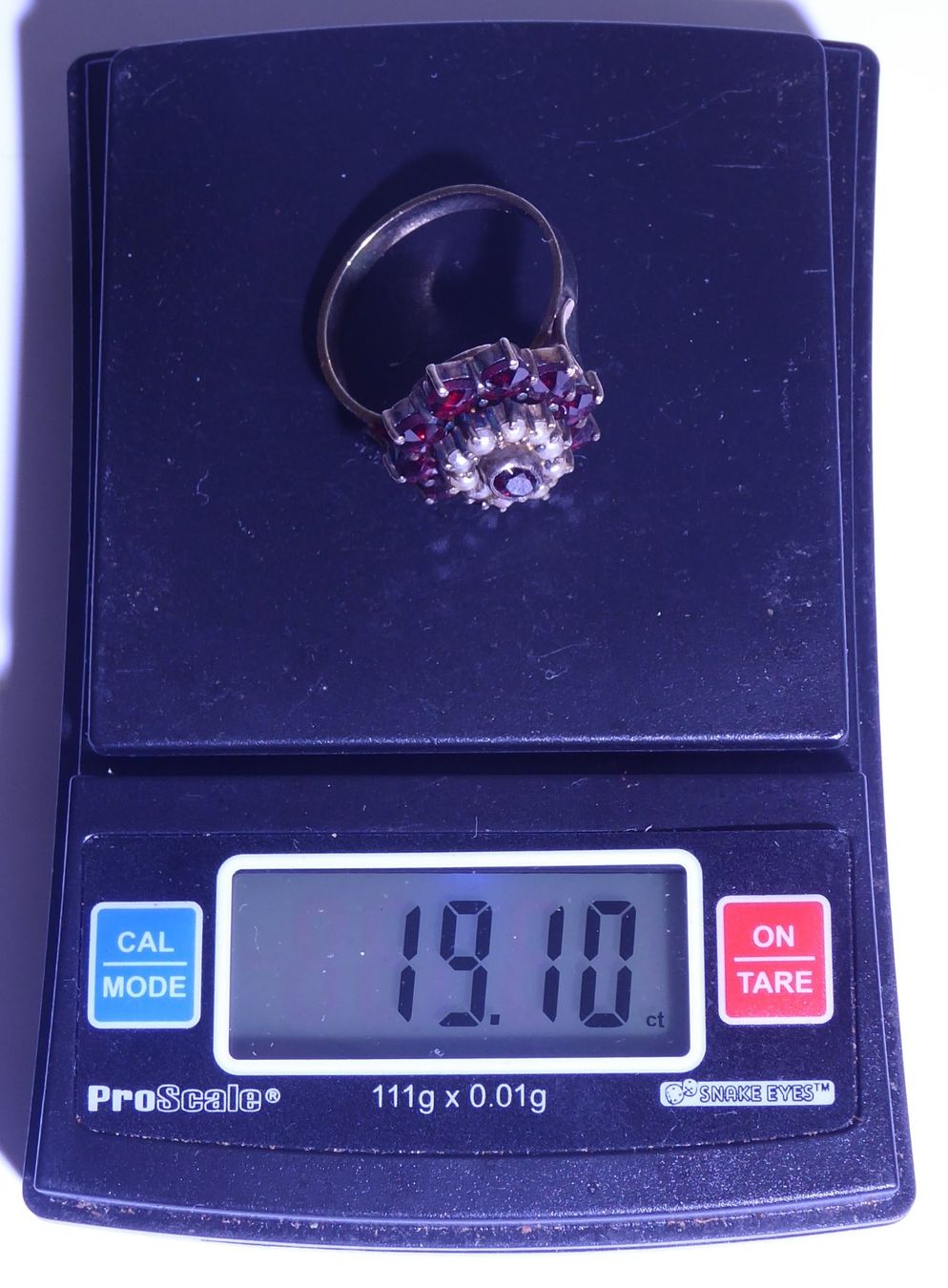 Bagues: Ring/Silber/Granat/Halbedelsteine – D'occasion à Bern par blaukreuz-brocki_BE 8