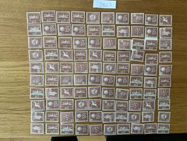 60Fr Ämter Frankaturware ungestempelt postfrisch Sammlung