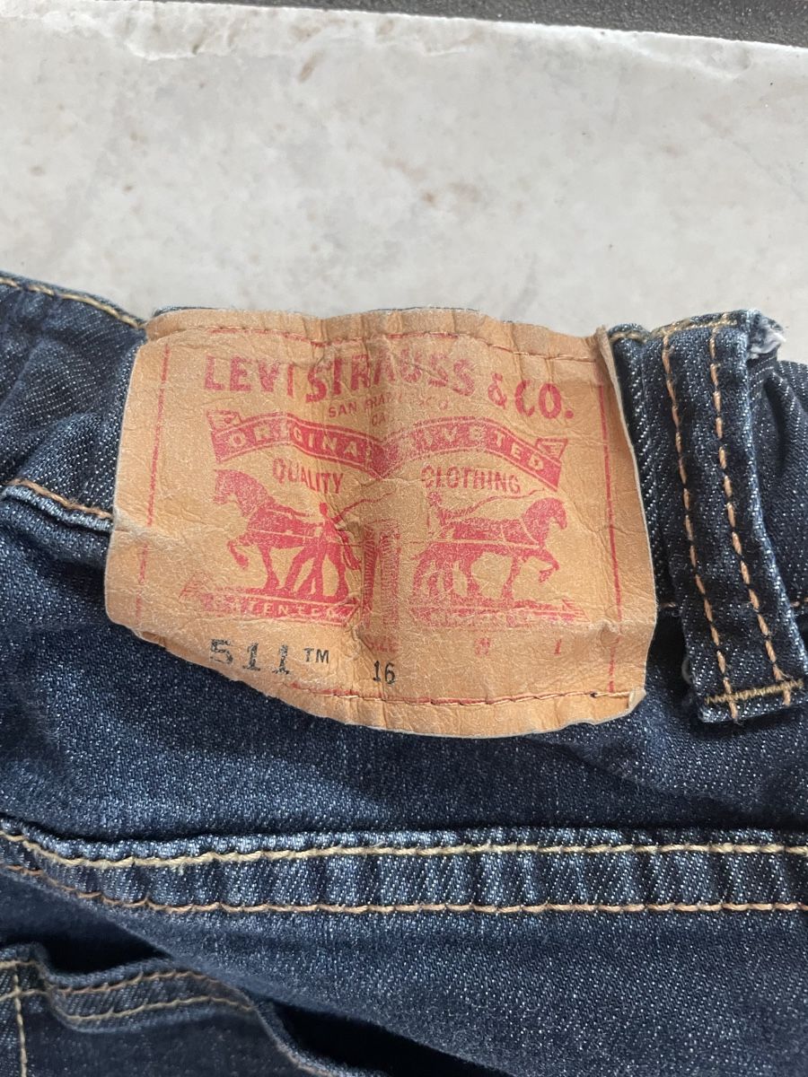 Levi's Hosen: Jeans Levi’s 511 Slim Taille 16ans – Gebraucht aus Vallamand von Bricbracbroc82 4