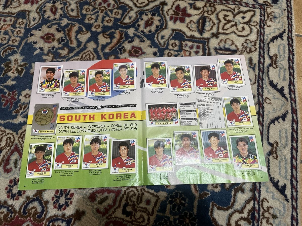 Panini Album: Album Panini USA 94 completo – Usato da Bellinzona venduto da Ti.belli 2