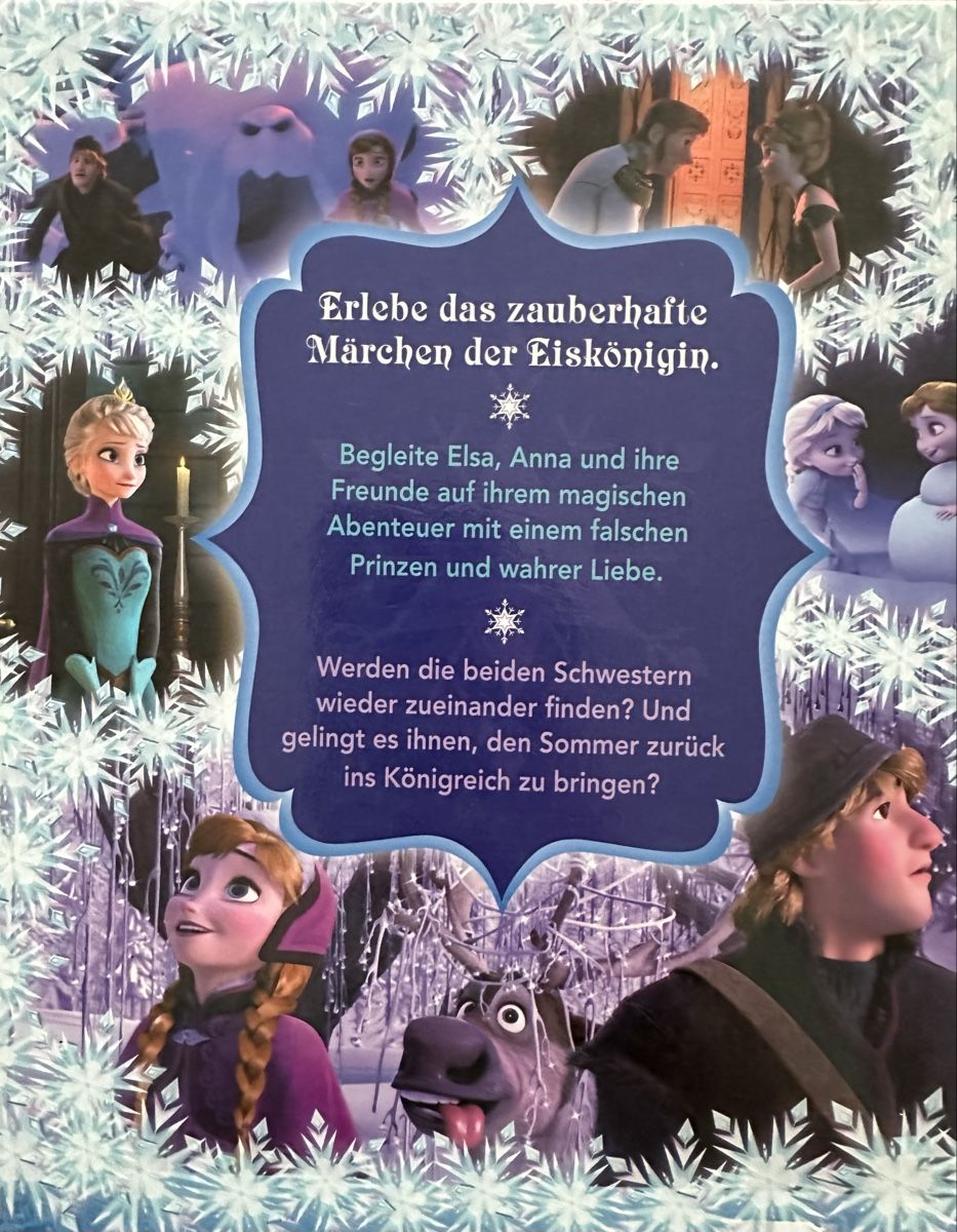 Libri: Die Eiskönigin: Das magische Abenteuer - Kinderbuch – Usato da Volketswil venduto da Fotohobby99 1