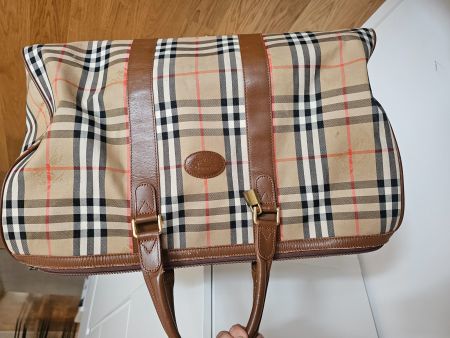 Burberry Vintage Reisetasche Nova Check, Weekender