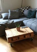 Couchtisch, Sofatisch (80 x 67 cm) Europalette