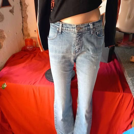 Jeans: Harley-Davidson Damen-Jeans Grösse 38/74 – Usato da Hochwald venduto da motowear-secondhand