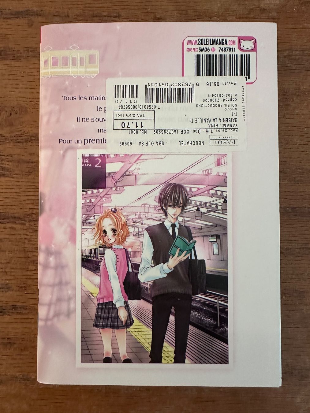 Libri: Manga Un Baiser à la Vanille – Usato da Peseux venduto da GSM757805 1