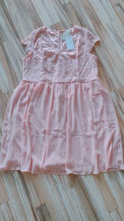 Kleid in alt/pastell-rosa NEU Gr. 50