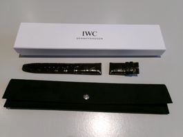 IWC Santoni / Alligatorlederband / 20/18 mm / Faltschliesse
