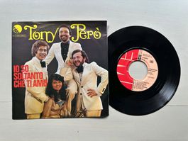 TONY PERO rare Single Io so soltanto che amo Kult SWISS CH