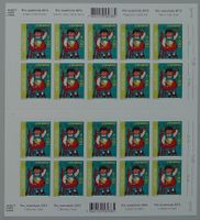 2012, Pro Juventute: J408B Zierbogen postfrisch, Kat: 700.-