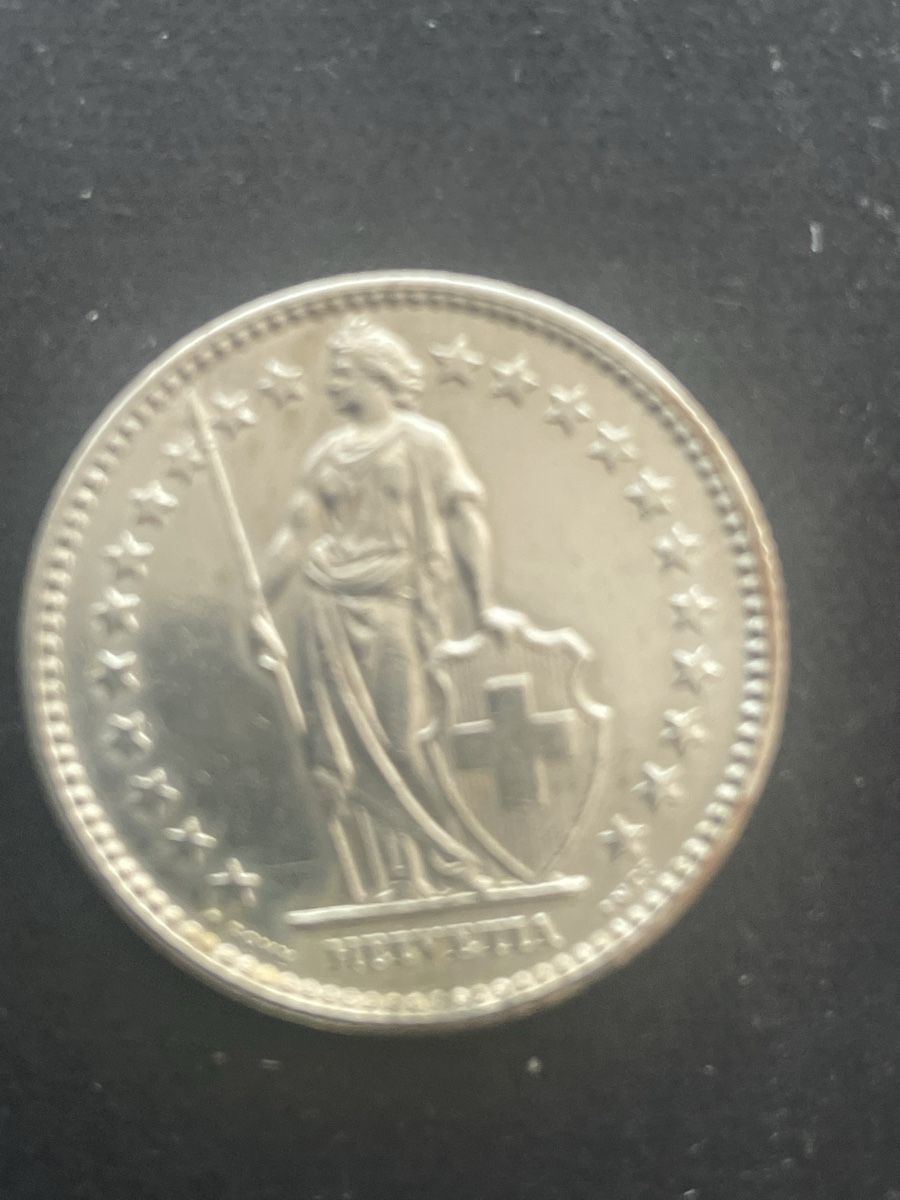 Alle Münzen: 2.- Silber CH Jahr 1959 – Gebraucht aus Meierskappel von Hala03 3