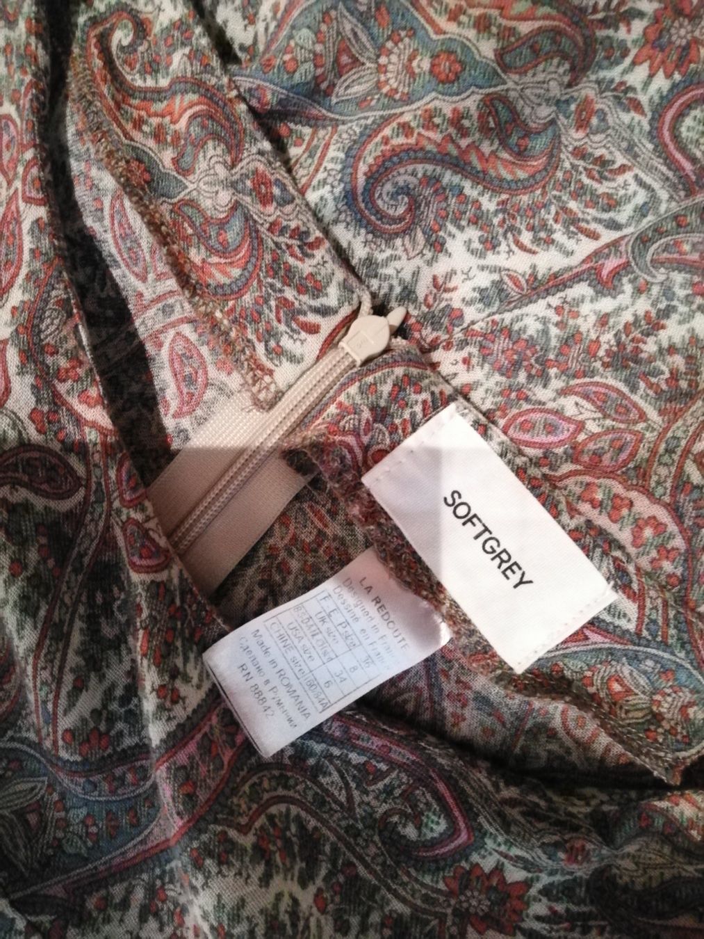Vestiti: Hängekleidchen mit Paisley Muster – Usato da Rheinfelden venduto da Illy84 2