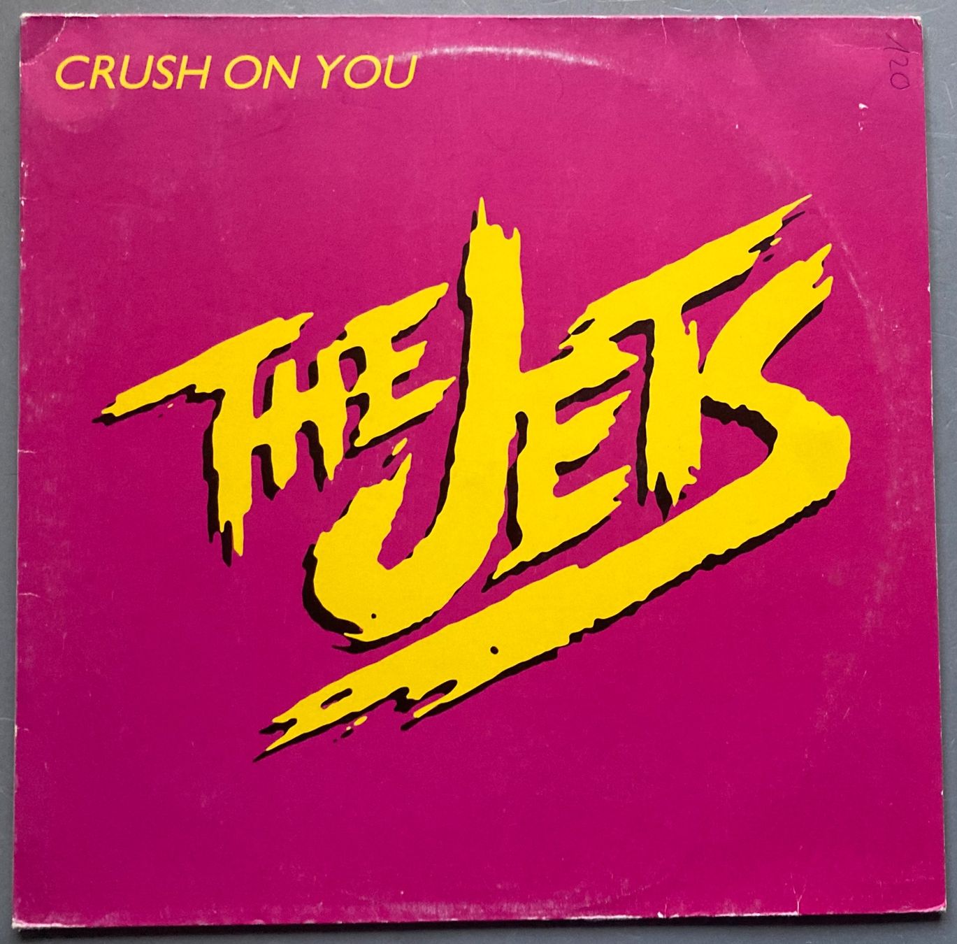 Dischi in vinile: THE JETS - CRUSH ON YOU – Usato da Poliez-Pittet venduto da Newtown-Records