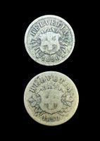 5 und 10 rappen 1850 Switzerland