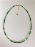 Tsavorit Kette /18k Gold