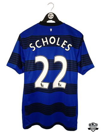 SCHOLES #22 Original Manchester United 2011-13 Away Trikot
