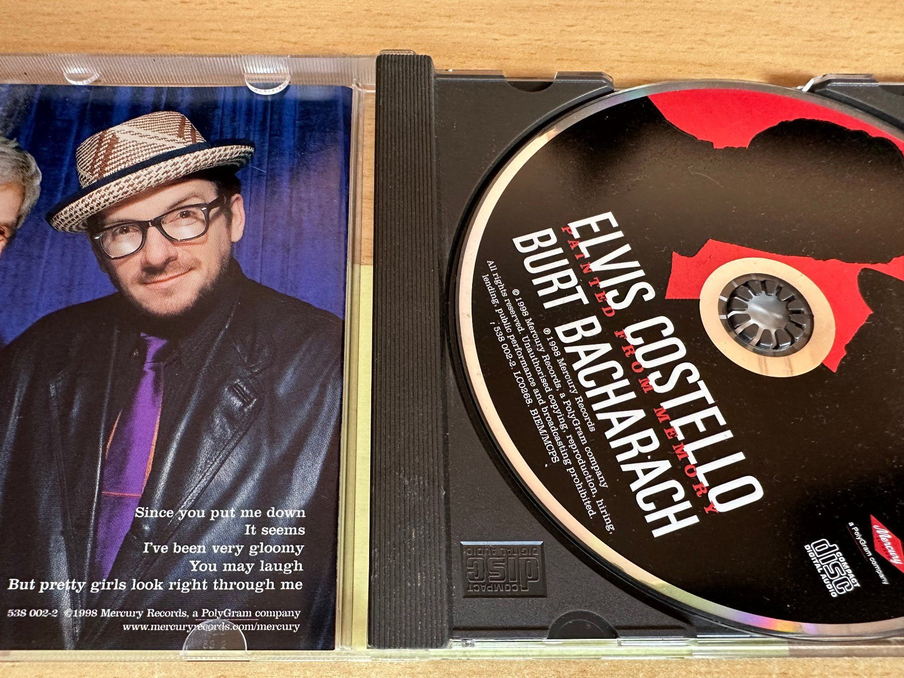 CD: Elvis Costello With Burt Bacharach – Painted From Memory – Usato da Rikon im Tösstal venduto da Alpenmutz 2