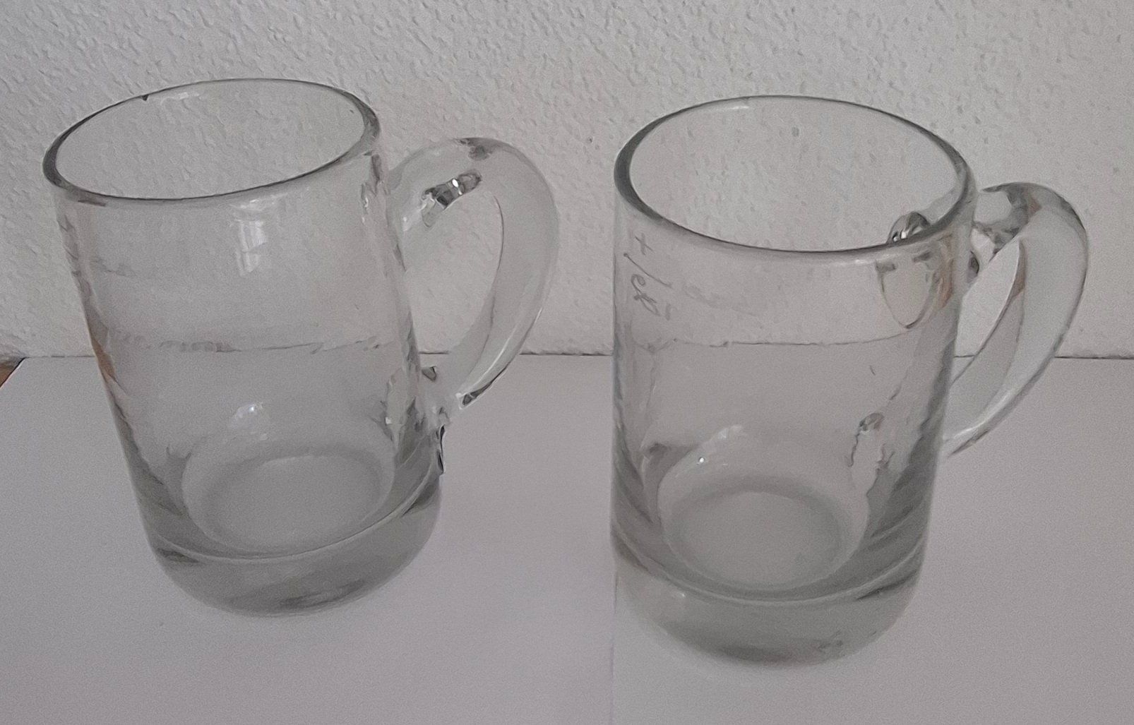 Gläser: 2 Bierhumpen ca. 1900 – Gebraucht aus Rothrist von Clanx