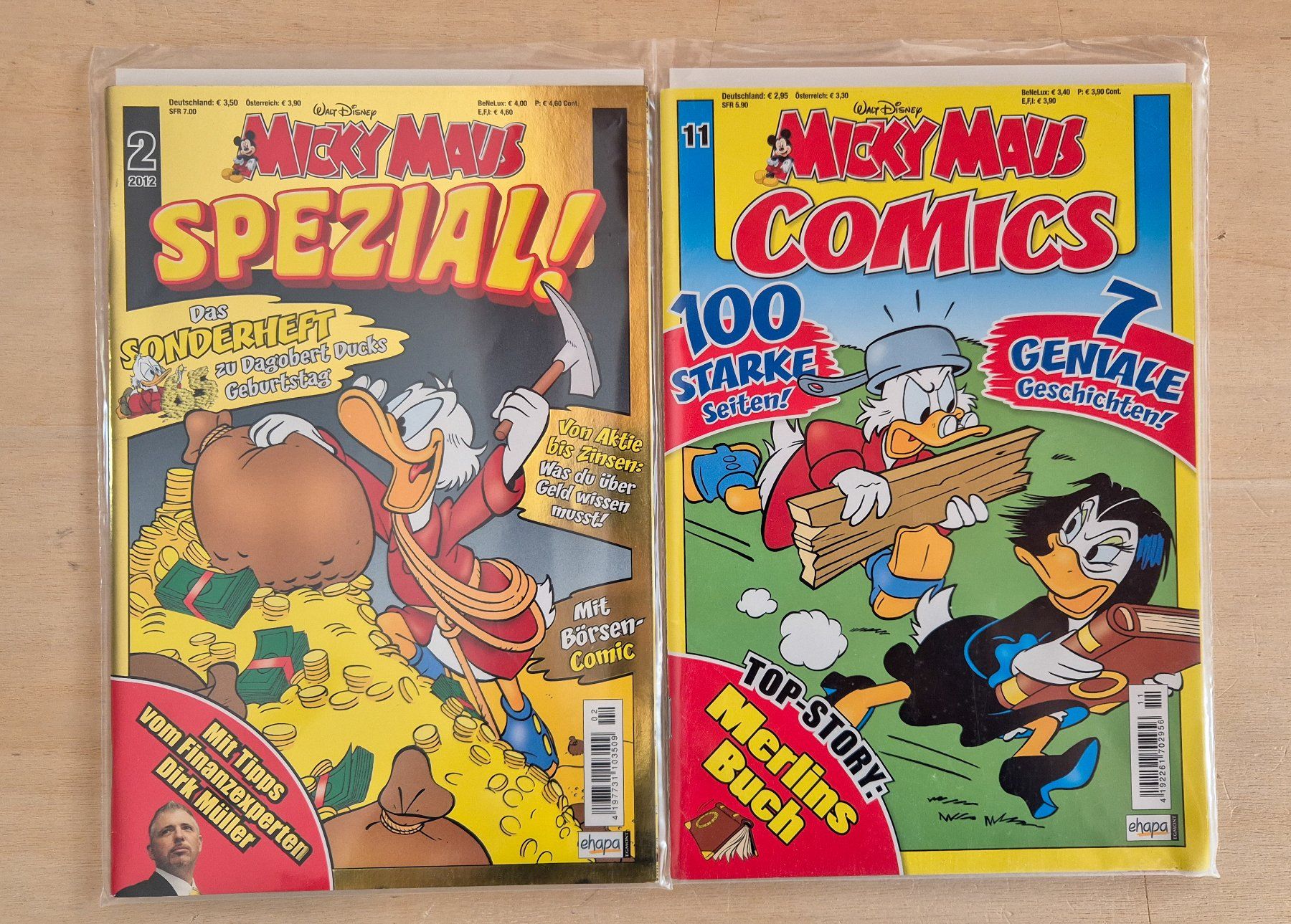 Comics: Micky Maus Hefte 2013 und 2014 plus zwei weitere Hefte – Gebraucht aus Sargans von Gkohler0 2