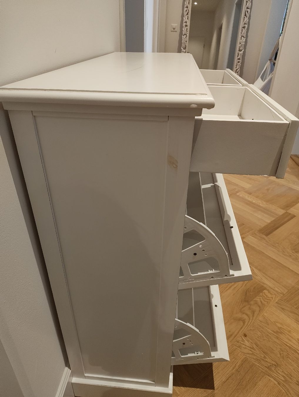 Maisons du monde Cassettiere: Schuhkommode weiss – Usato da Bremgarten AG venduto da van_h5yh 4