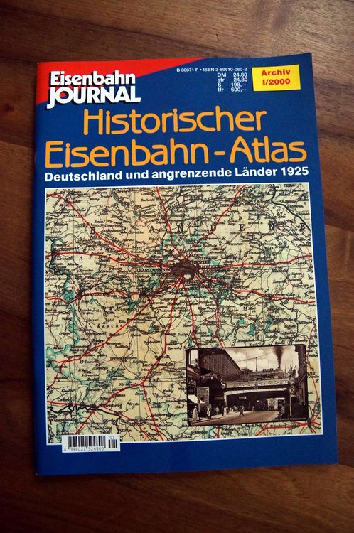 Historischer Eisenbahn-Atlas - Eisenbahn Journal | Kaufen Auf Ricardo