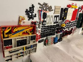 LEGO Konvolut Eisenbahn Spezialteile, Motoren, Kupplung usw