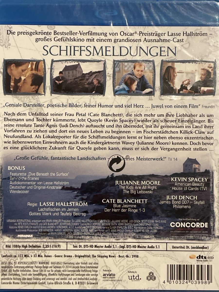Tutti i DVDs: Schiffsmeldungen (2001)  selten! – Nuovo (secondo la descrizione) da Waldenburg venduto da Gonzo8 1