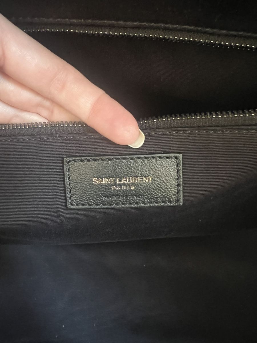 Saint Laurent Borse: Saint Laurent Bag Black – Usato da Zürich venduto da P_Lipinski_21 3