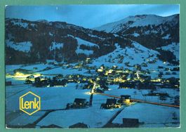 Lenk bei Nacht, 1987, gelaufen, Grossformat
