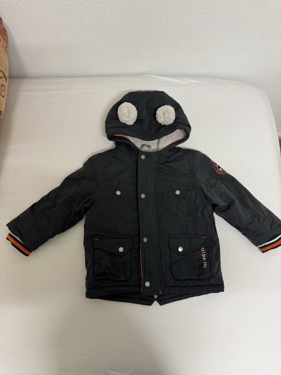 Giacche & Cappotti: Mickey Mouse Winterjacke dunkelgrau Grösse 86 – Nuovo (secondo la descrizione) da Oberengstringen venduto da lor_8y27 1