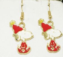 Snoopy: 1 paires boucles d'oreilles
