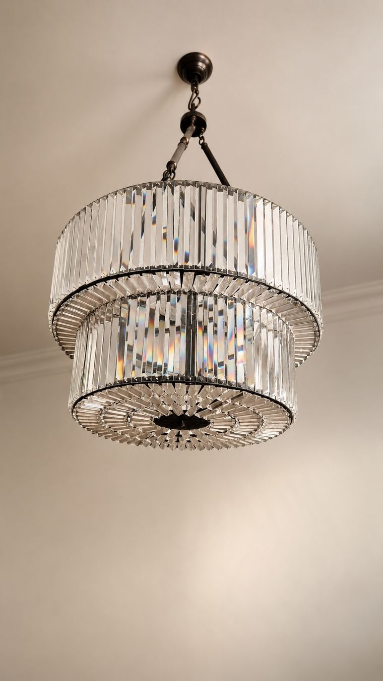 Eichholtz Lampes: Suspension Infinity Double - Heichholtz  – D'occasion à Villars-sur-Glâne par car_gjn7