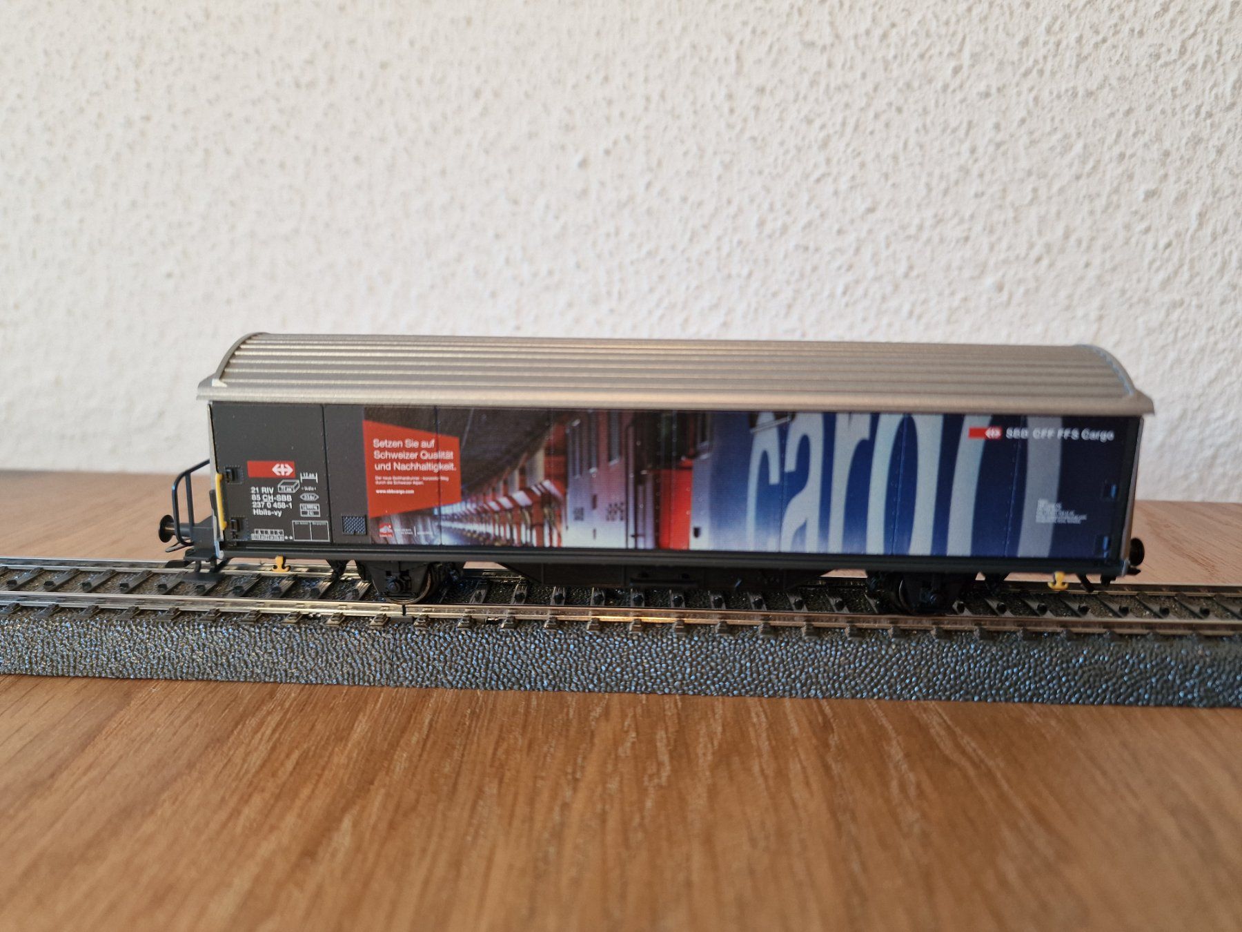 Märklin Modellini di ferrovie: SBB Gotthard Basistunnel Güterwagen H0 – Usato da Matten b. Interlaken venduto da lor_hr9w