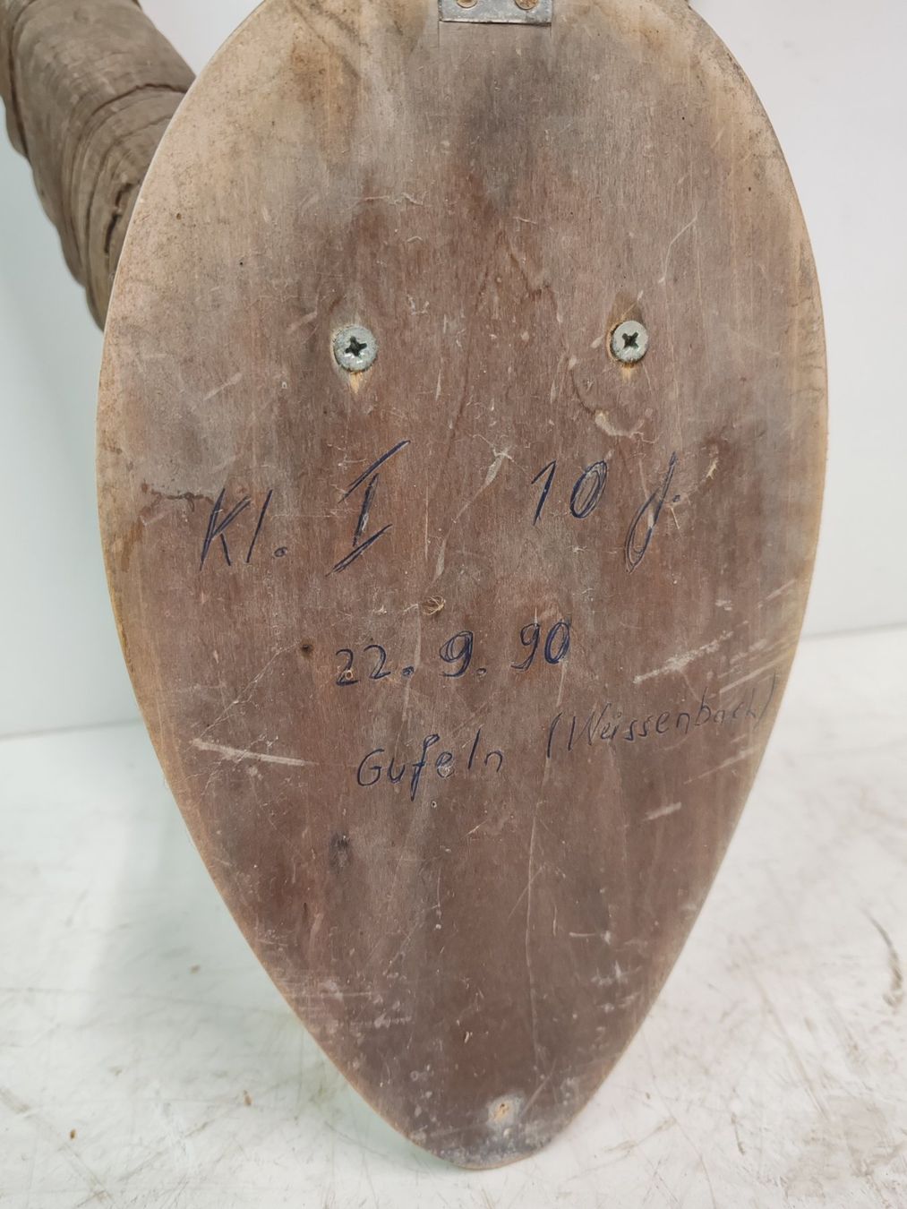 Il mondo degli animali: Steinbock Geweih als Trophäe, Gehörn Jahr 1990 – Usato da Luzern venduto da Lager6640 9