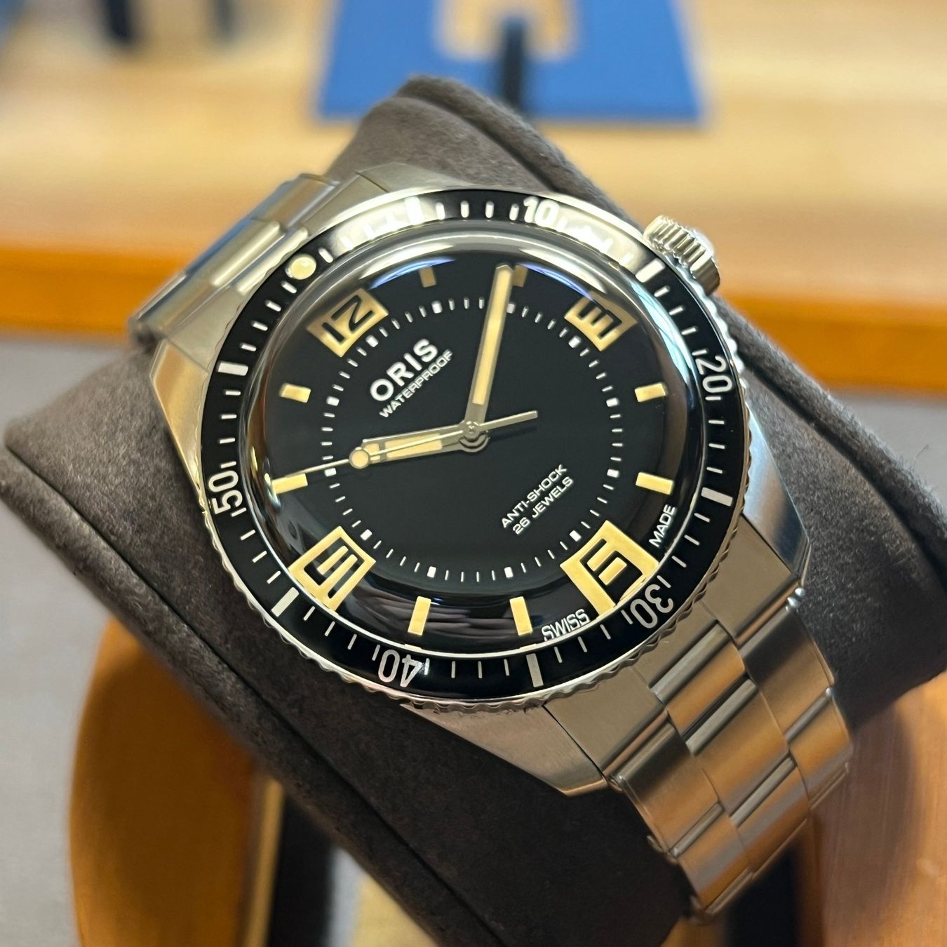 Oris Orologi: Oris Divers Sixty Five 60TH Anniversary Edition Full Set 01 – Usato da Carouge GE venduto da Watchaser 7