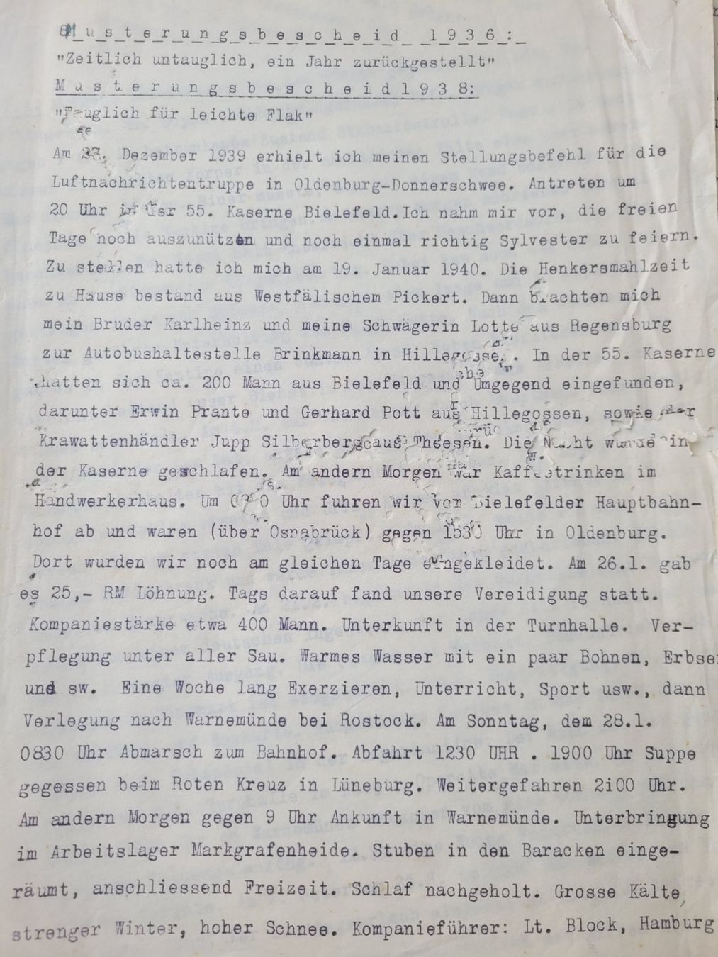 Armi bianche: Wehrmacht Tagebuch Papiere – Usato da Kriens venduto da KTP 1