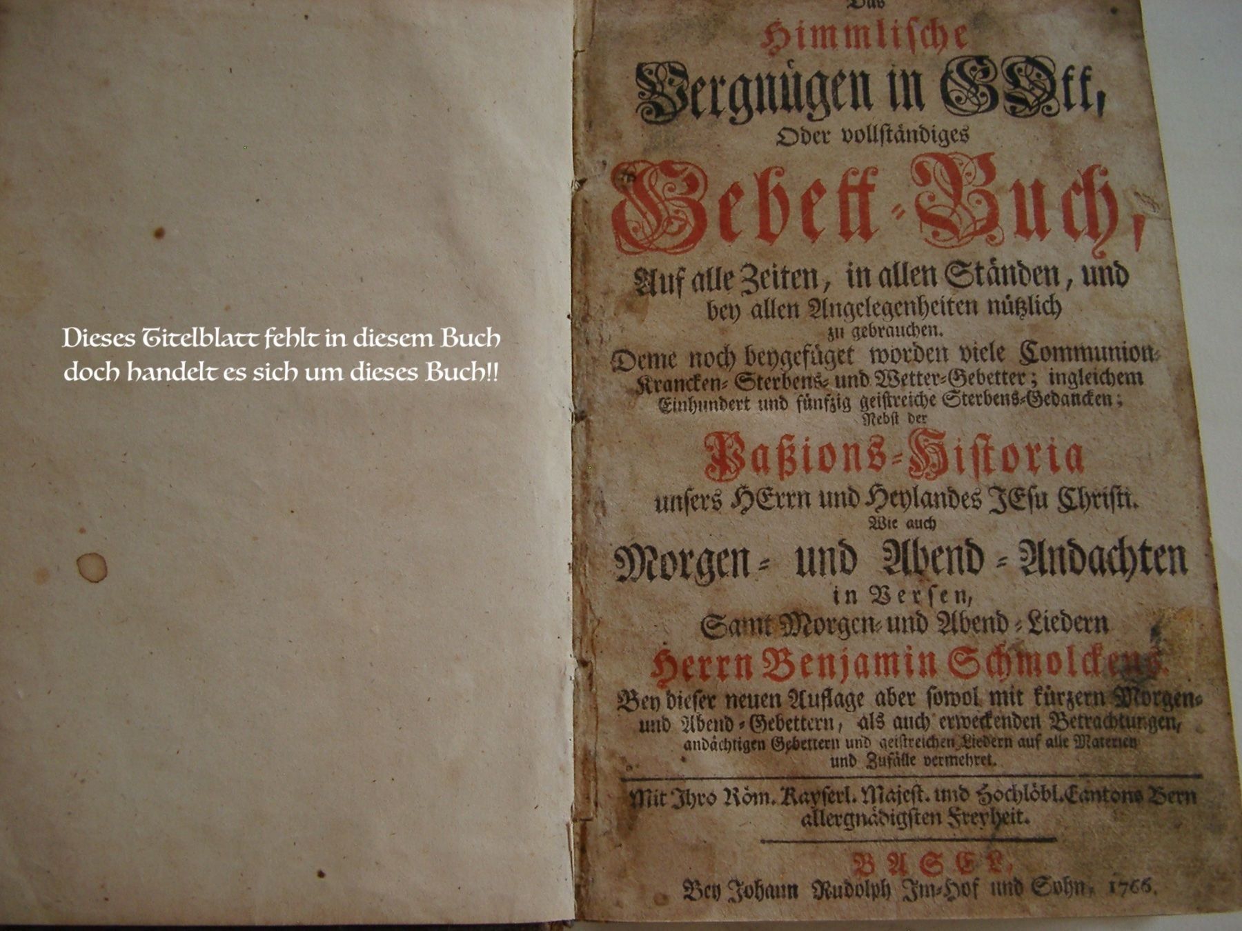 Bücher: Das himmlische Vergnügen in Gott, oder vollständiges Gebett – Gebraucht aus Winkel von Gallica 9