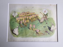 ERNST KREIDOLF GUTERHALTENER DRUCK MIT PASSEPARTOUT