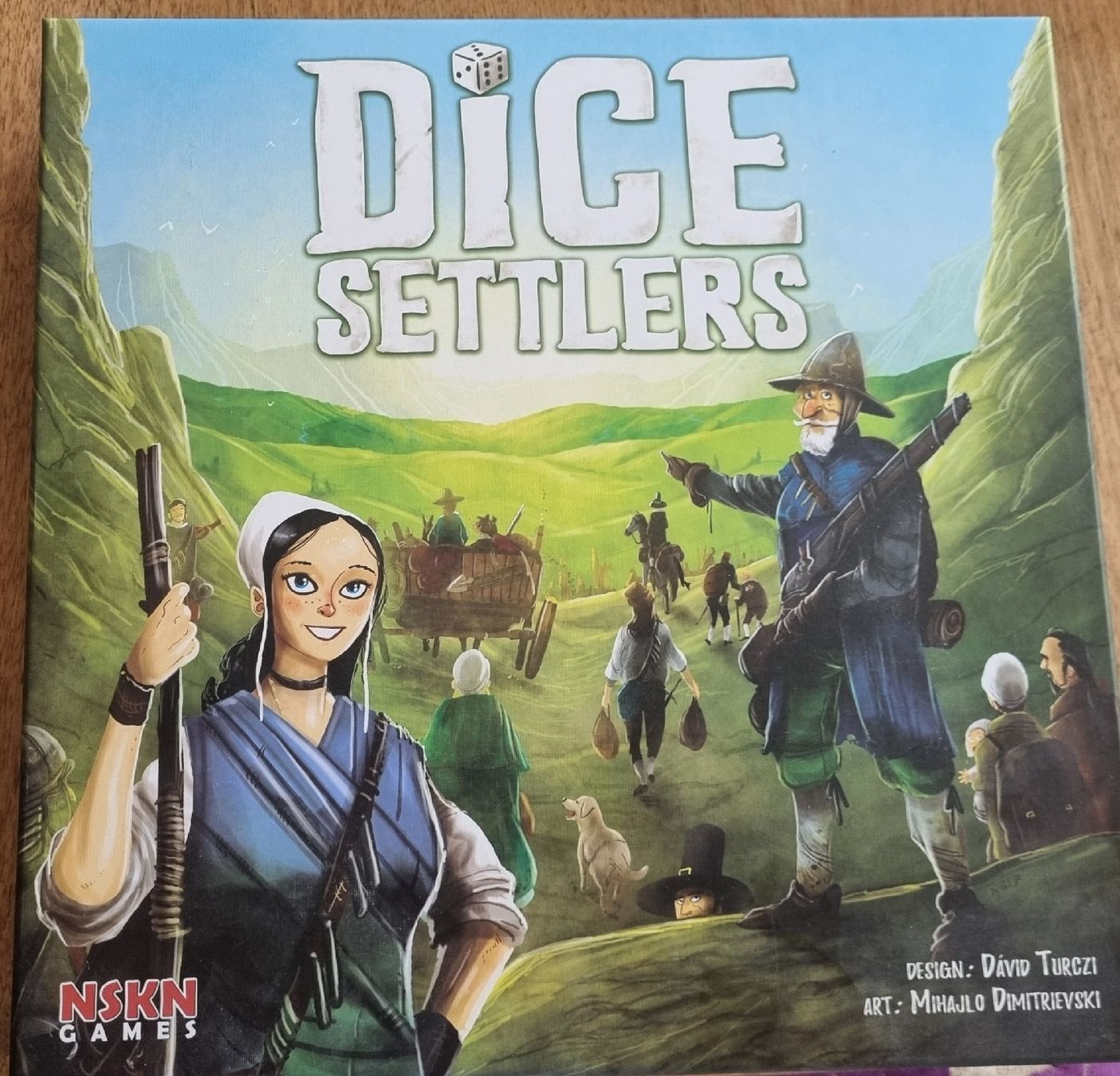 Giochi: Dice Settlers. Englische Ausgabe – Nuovo (secondo la descrizione) da Brugg AG venduto da jade16